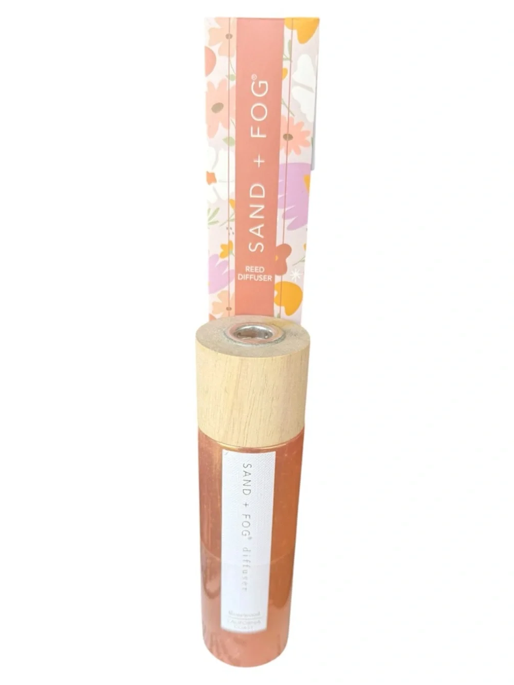Sand + Fog Rosewood Reed Diffuser 100ml California Coast NIB Sealed